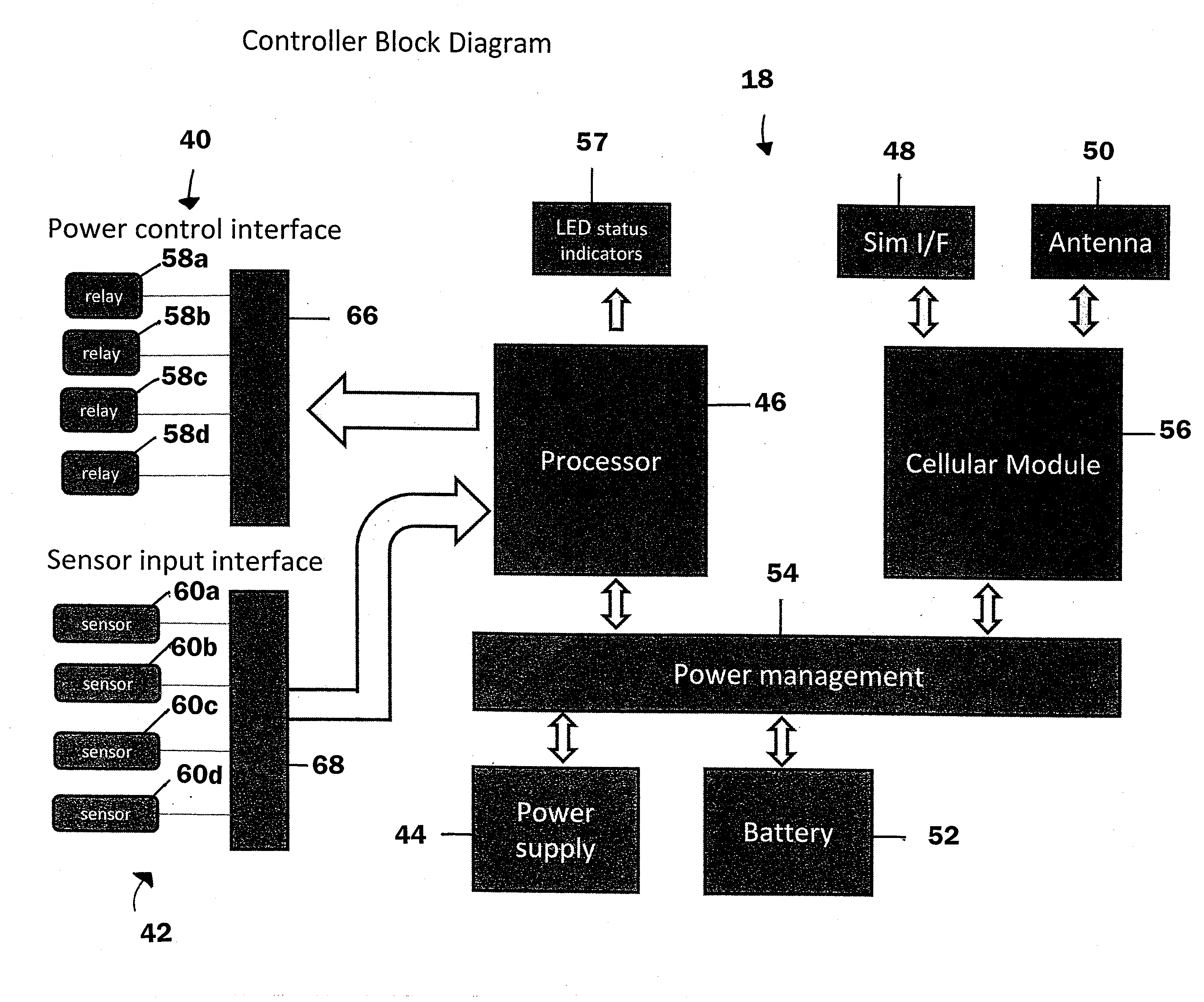 Remote monitor/control for billboard lighting or standby power system