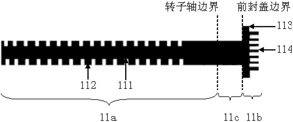 Cooling structure of inner rotor motor