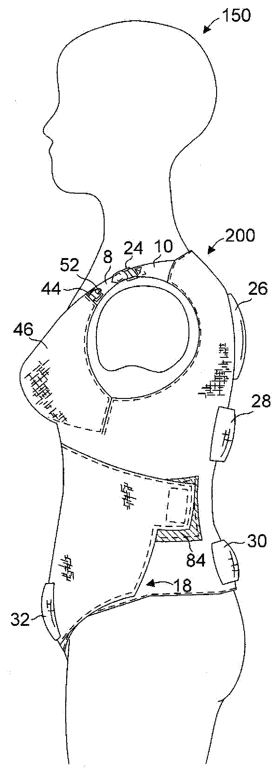 Garment for Providing Back Support and Thermal Therapy