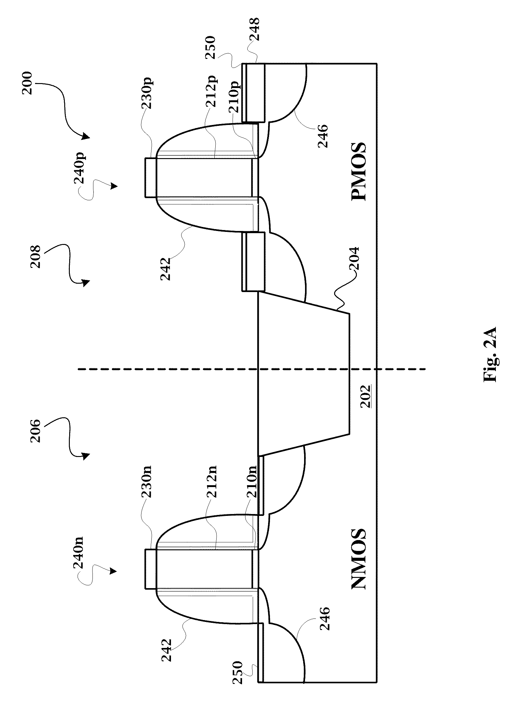 Method for gap filling in a gate last process