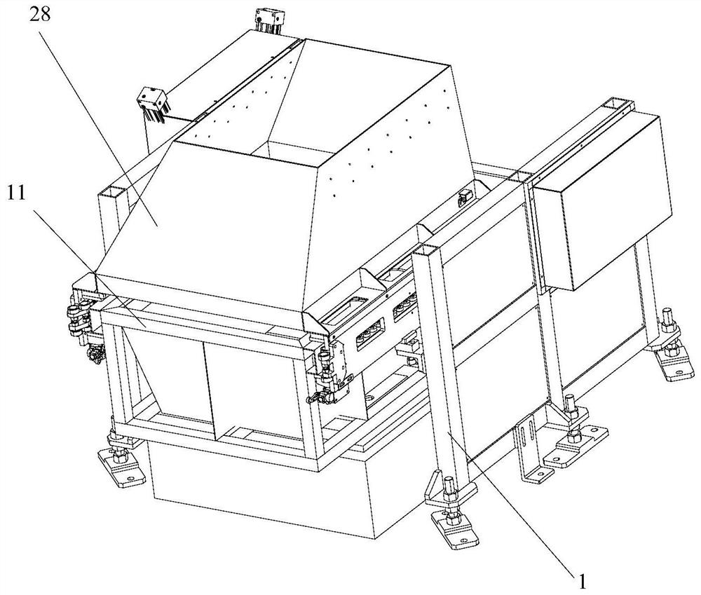 Flexible intelligent sorting line and sorting method for woodworking industry