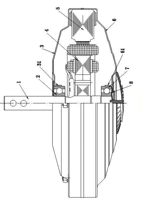 Ceiling-fan motor