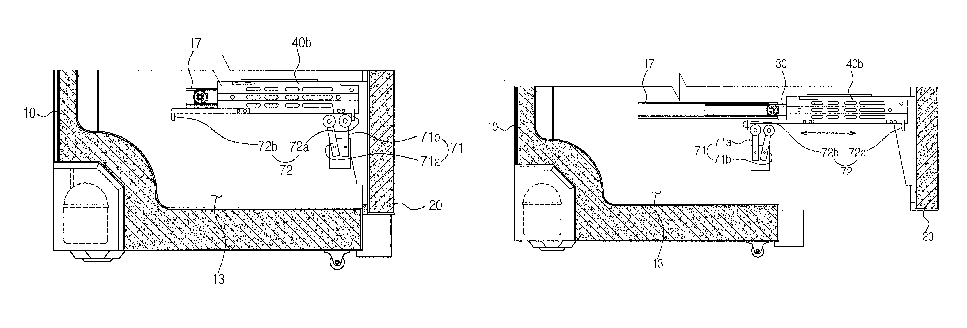 Automatic door opening/closing apparatus and refrigerator having the same