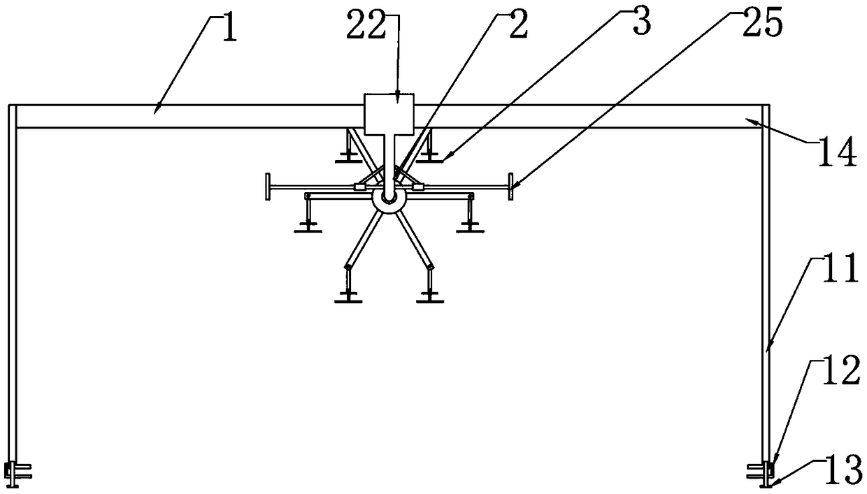 Rotatable dinner plate supporting device