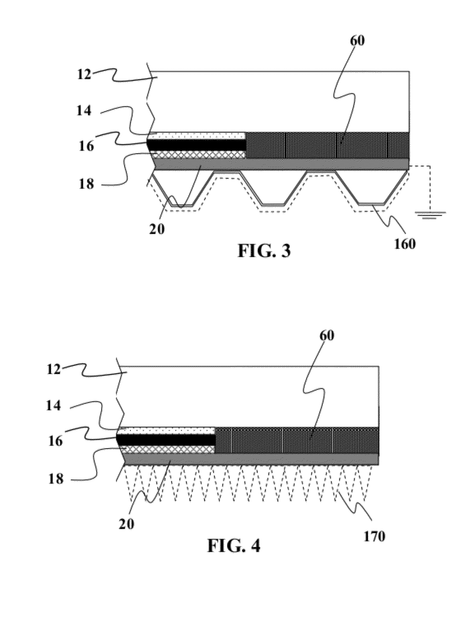 Thermoelectric stack coating for improved solar panel function