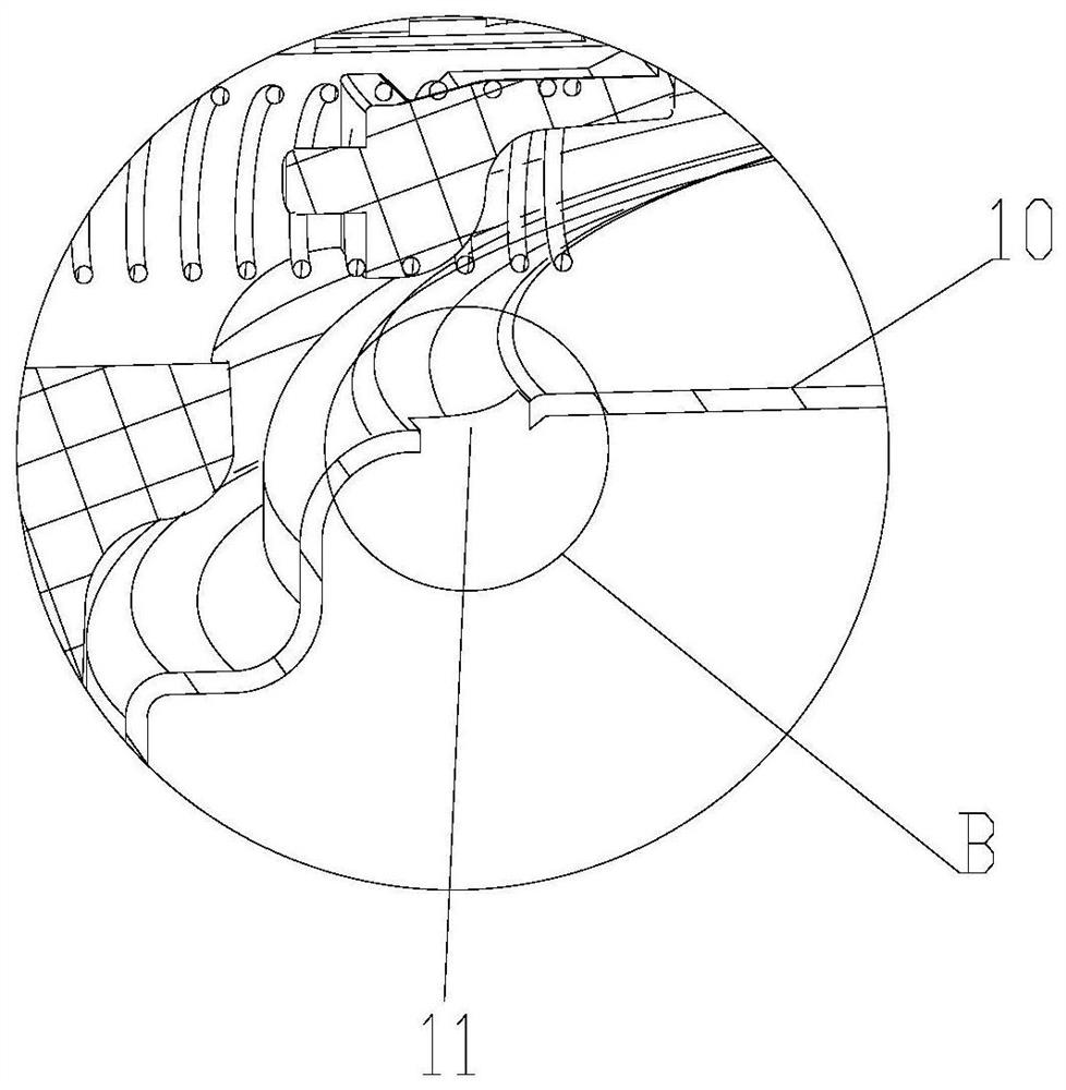 Upper cover assembly and cooking utensil