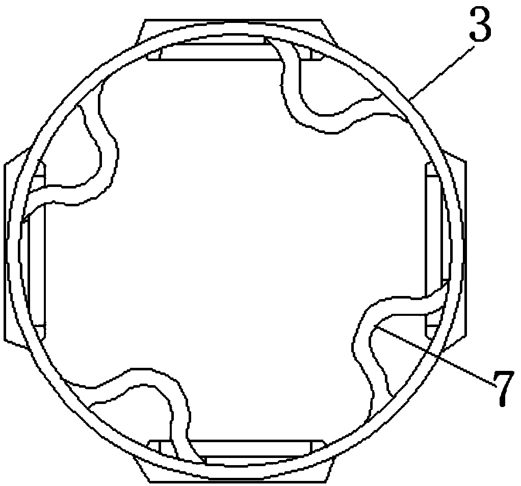 Miniaturized four-directional industrial endoscope snake bone