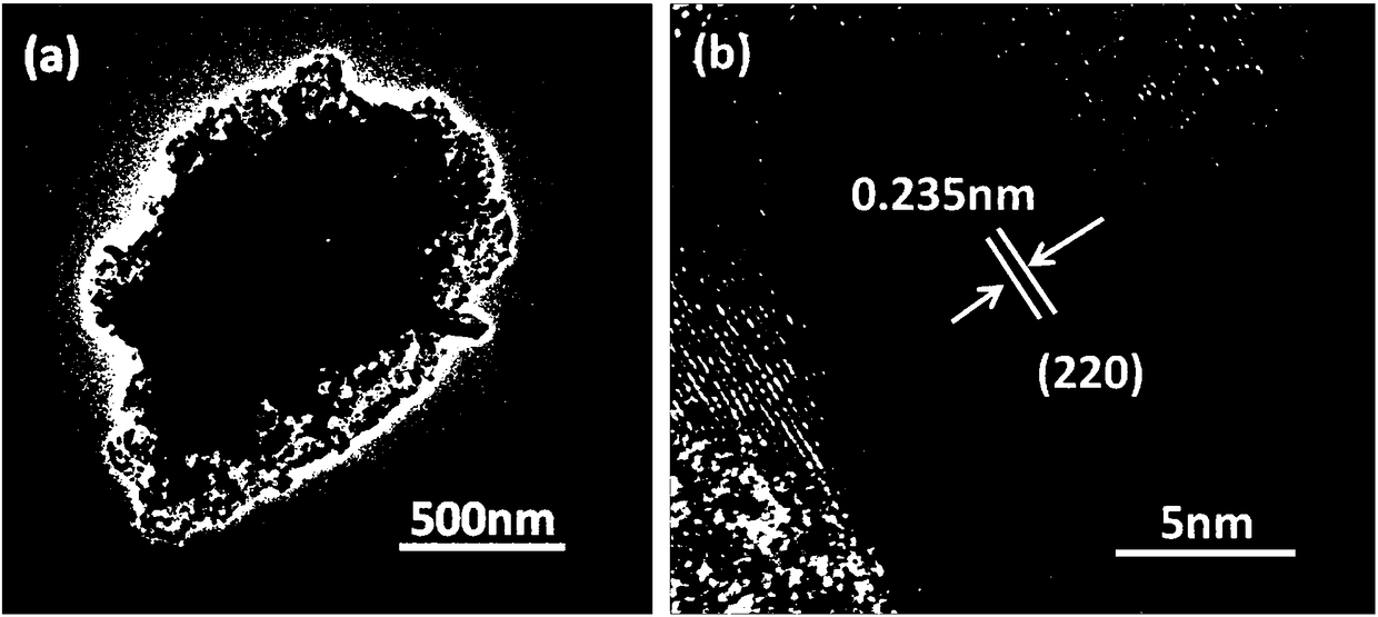 Ternary nickeliron phosphidenanosheet, preparation method thereof and application of electrolytic water