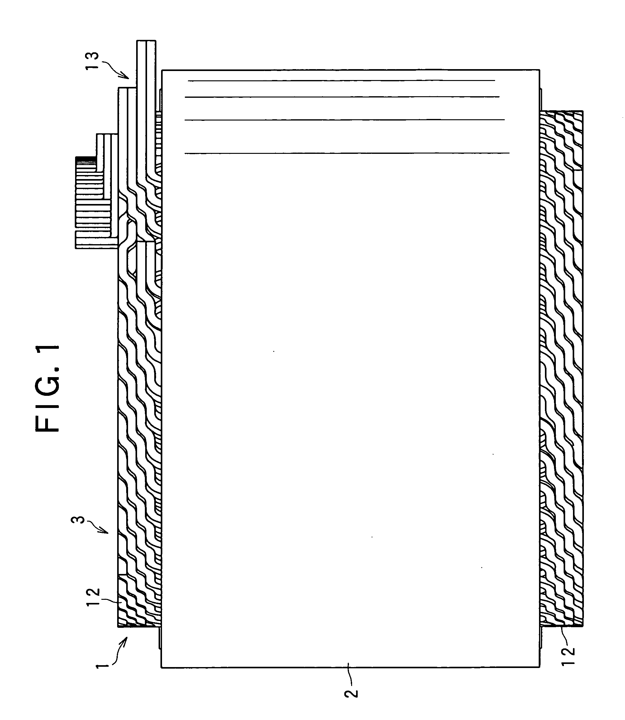 Segment-core type stator for inner-rotor type rotary electric machines and an improved method for manufacturing the stator