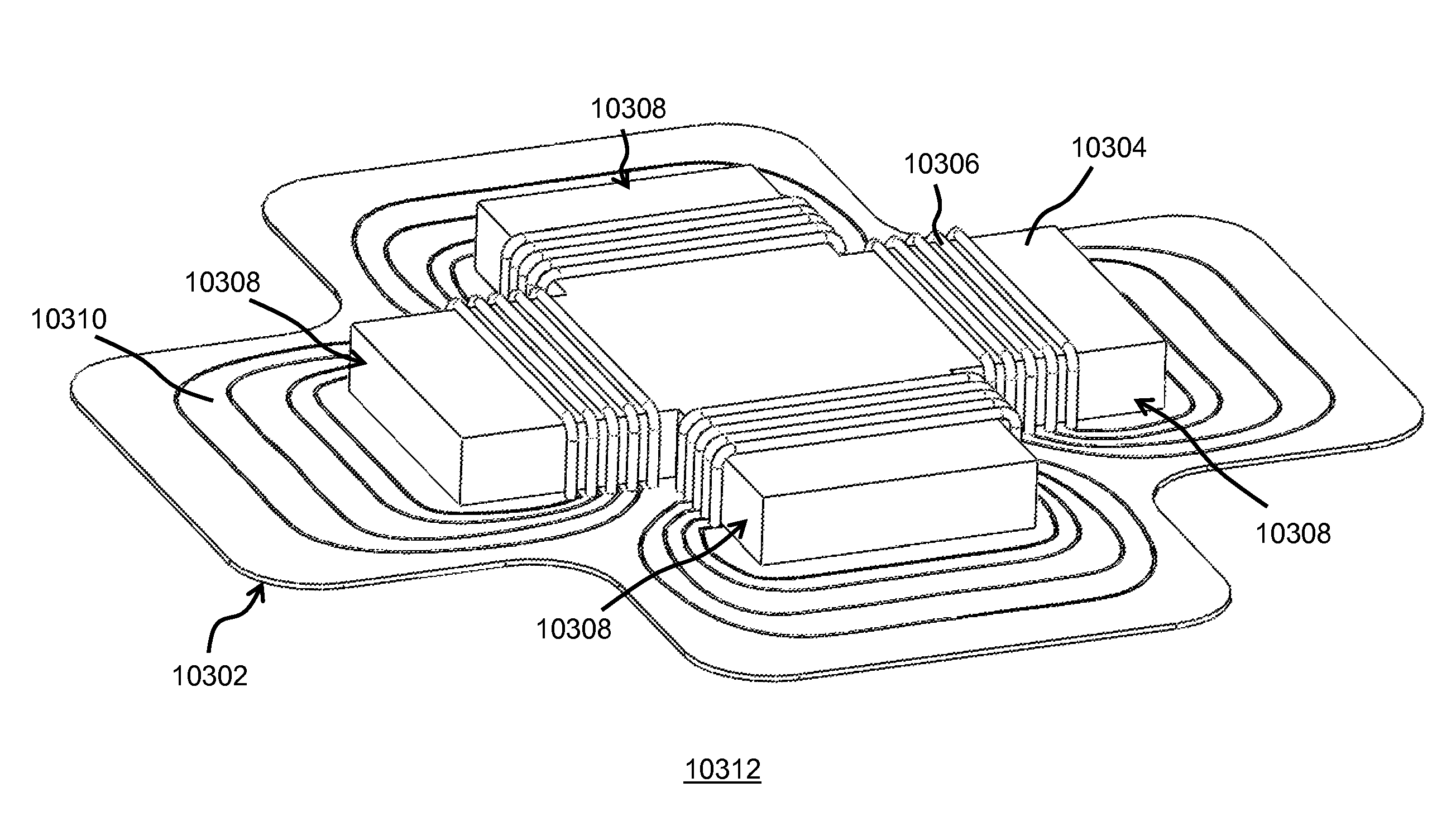 Wireless energy transfer with multi resonator arrays for vehicle applications