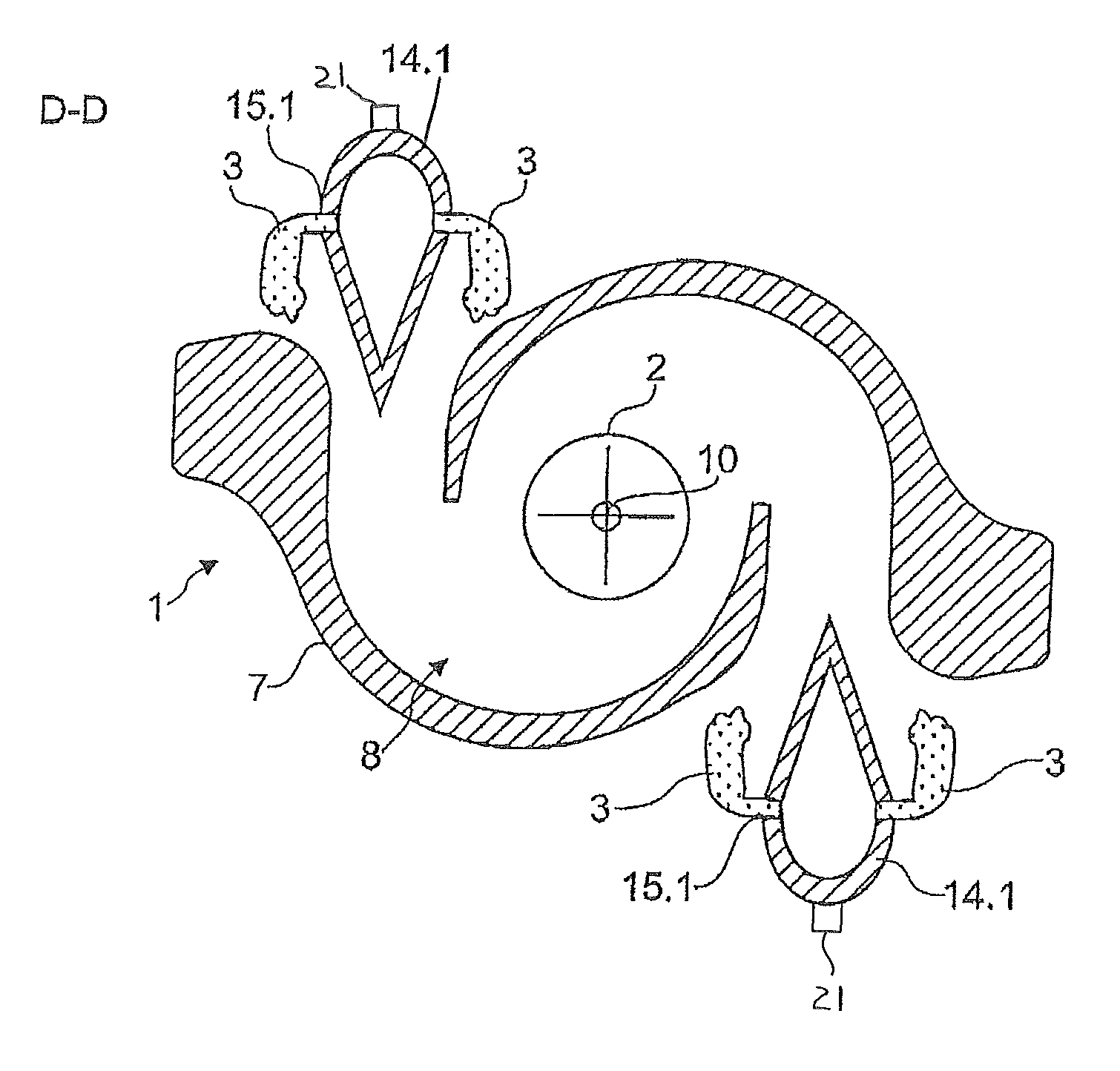 Burner for premix-type combustion