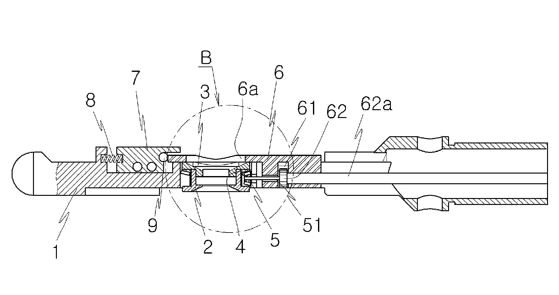 Specimen holder with 3-axis movement for TEM 3D analysis