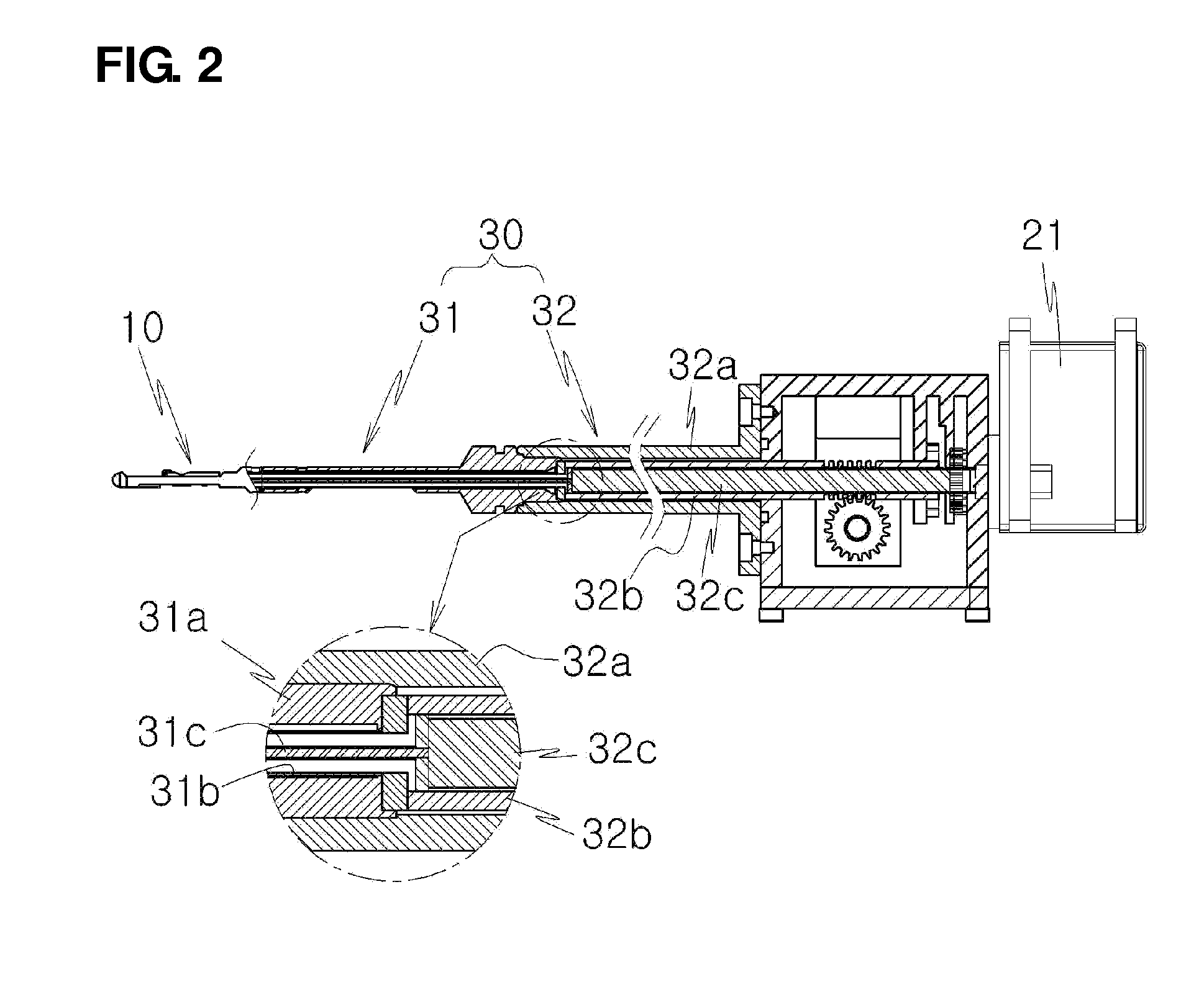 Specimen holder with 3-axis movement for TEM 3D analysis