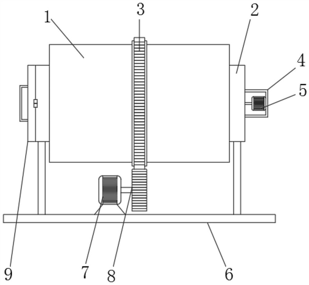 Adjustable ore crusher for iron ore processing and crushing method