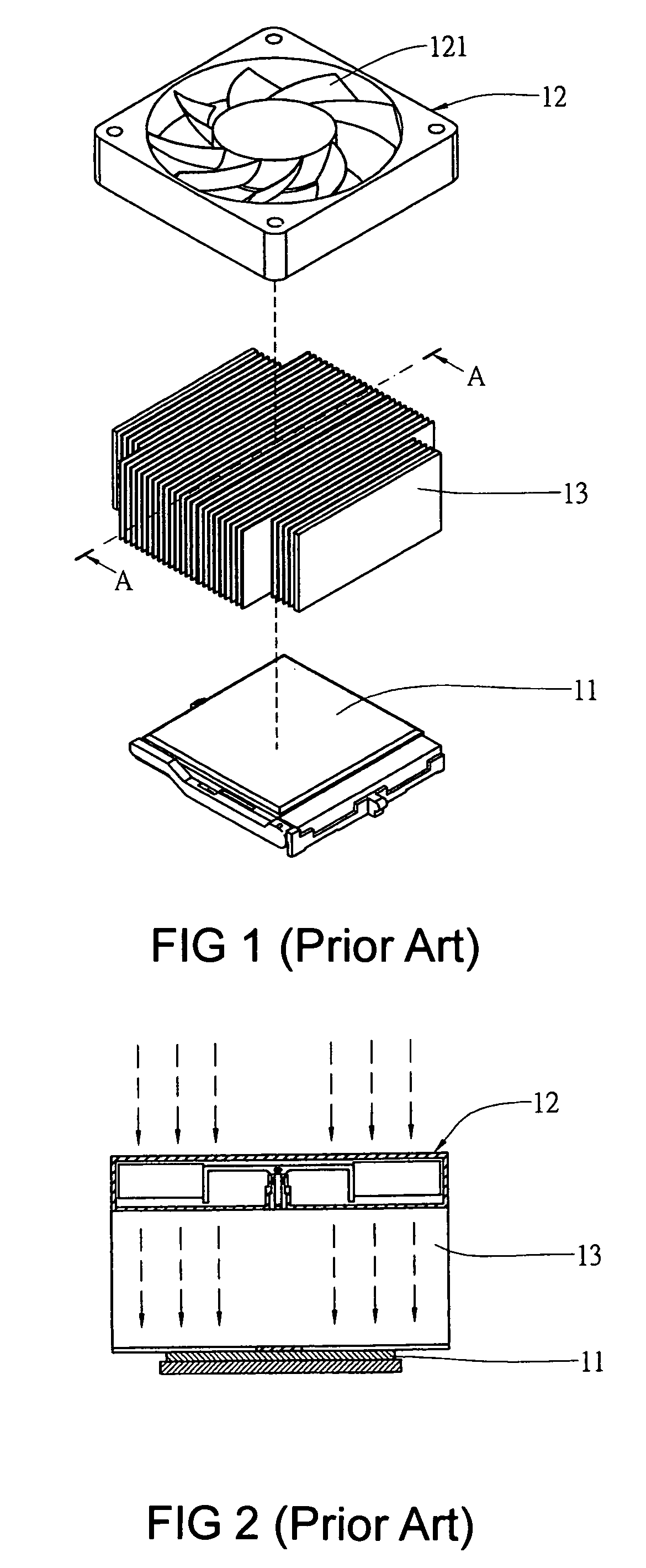 Heat dissipating module