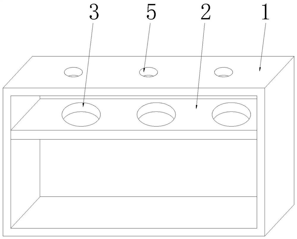 Extraction frame with multiple groups of independent parallel functions