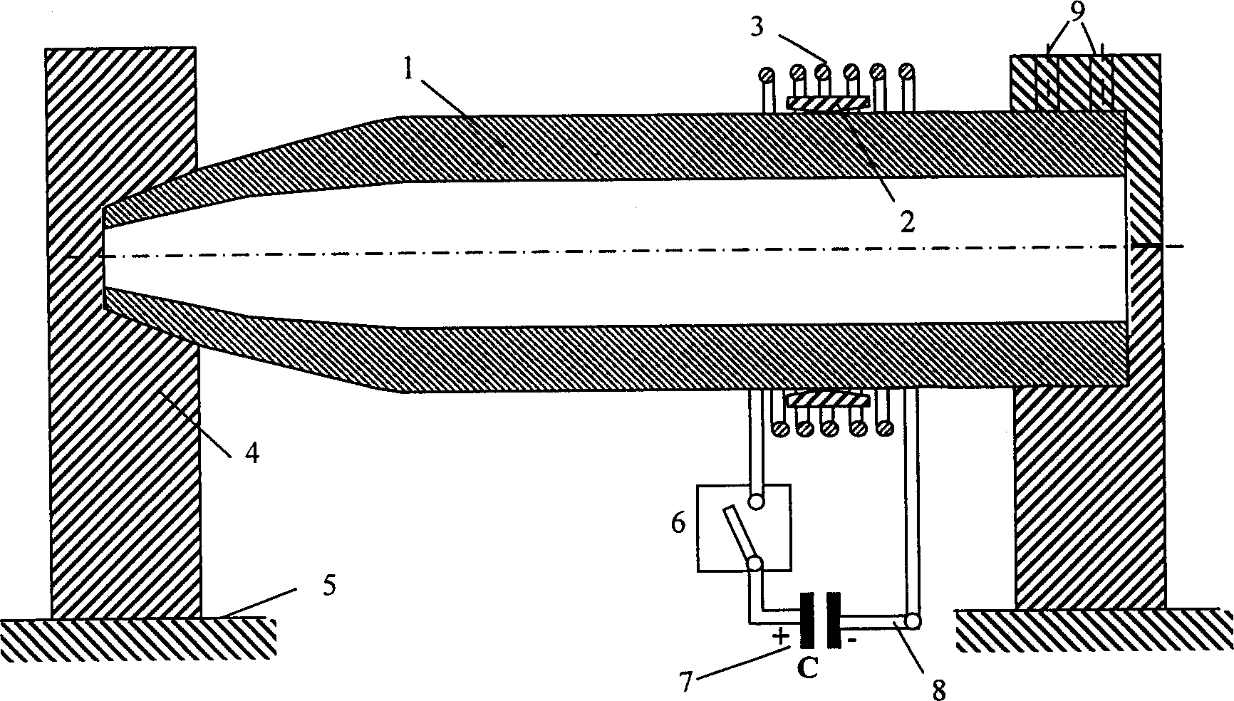 Method for welding bearing band