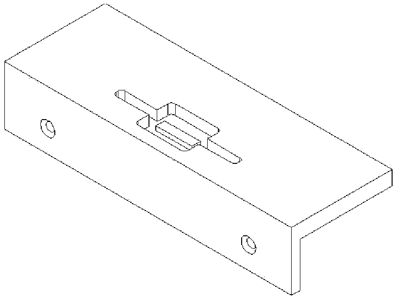 Assembly device for circuit board and lock body