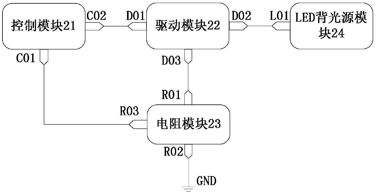 Brightness adjustment circuit and display device