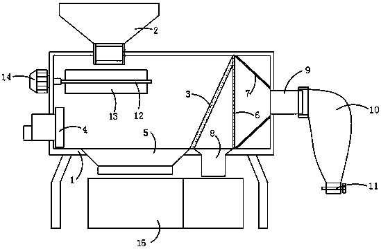 Malt recycling device for beer brewing workshop