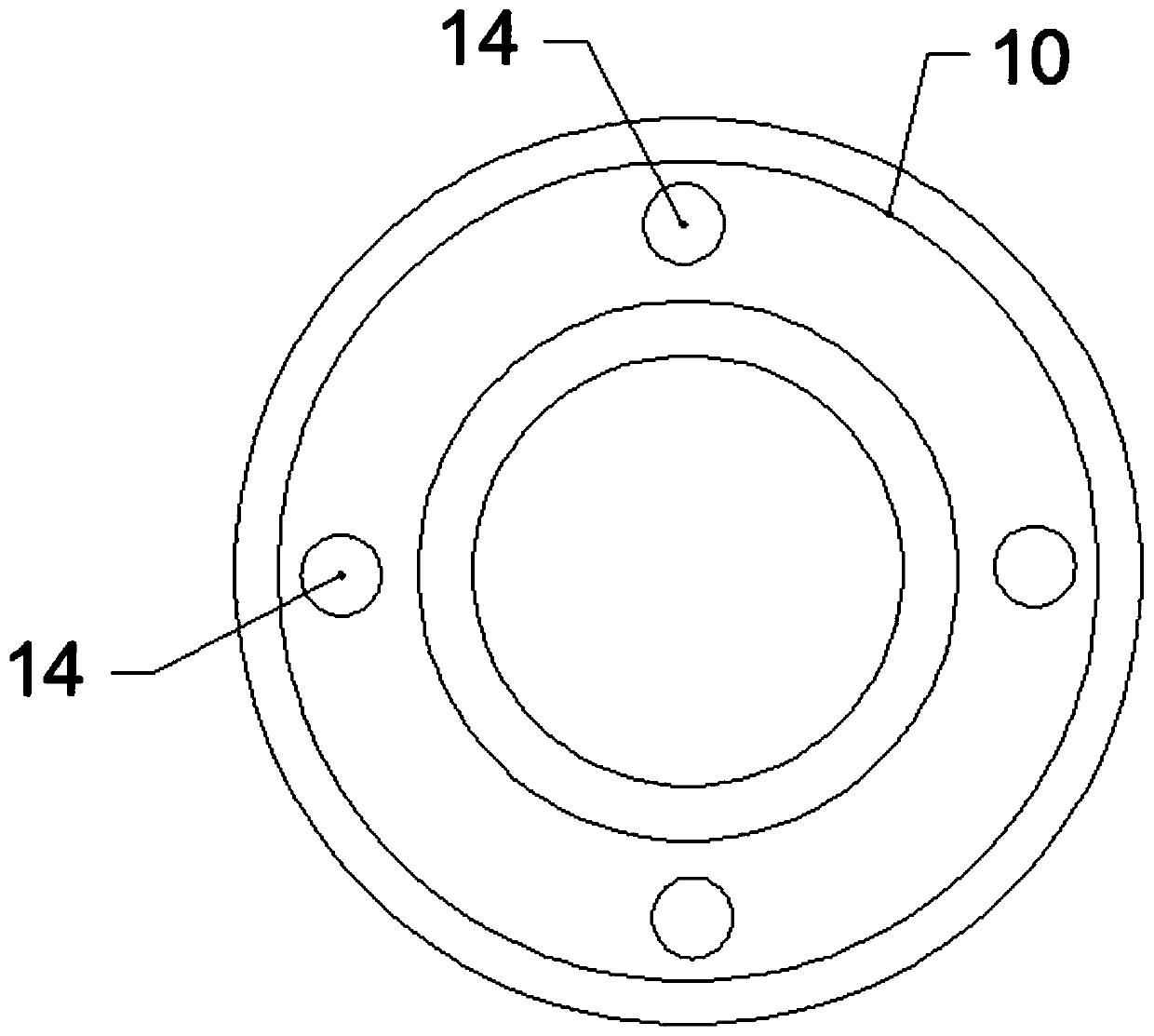 High-performance hydraulic braking main cylinder