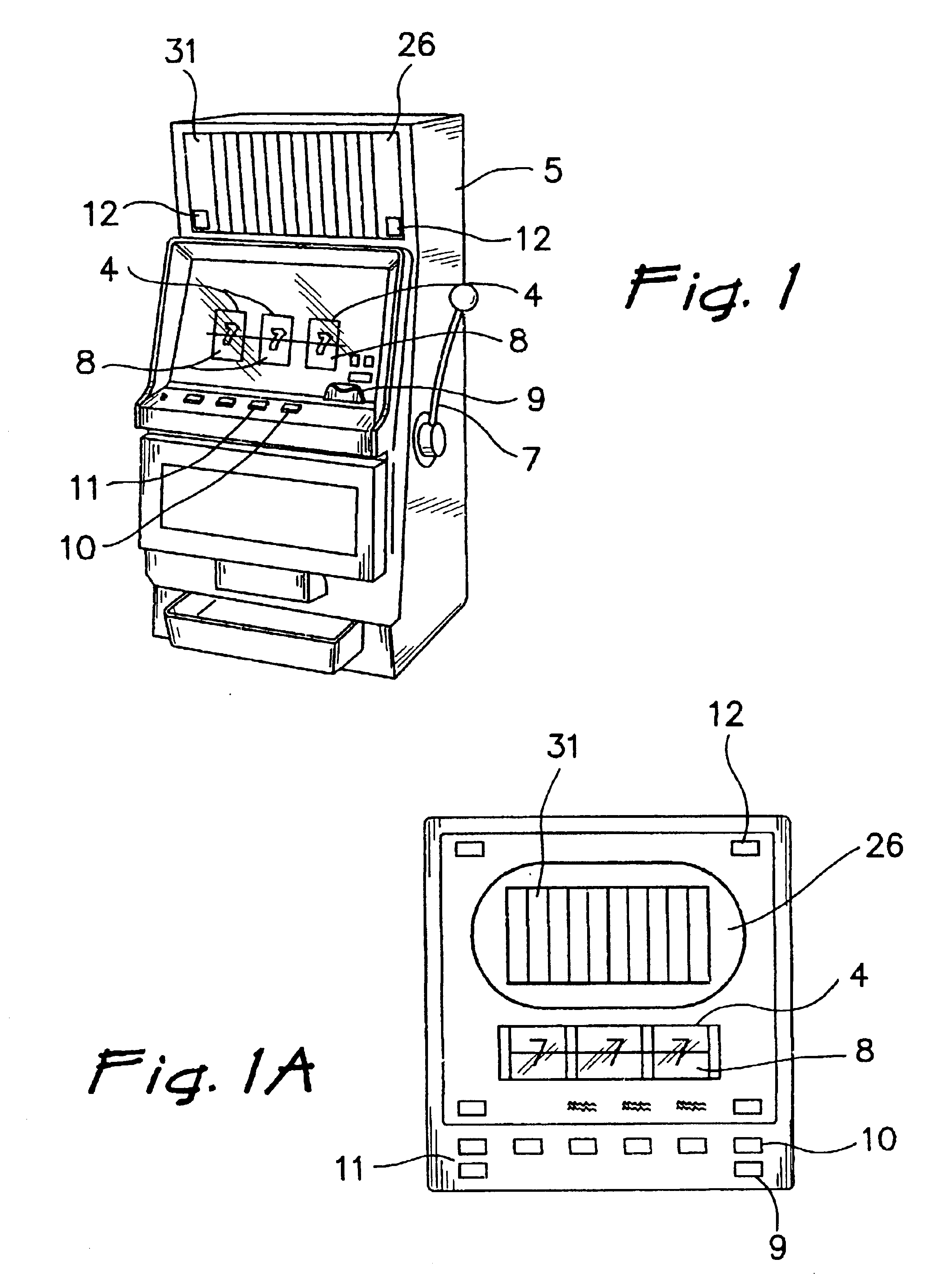 Casino style gaming machine