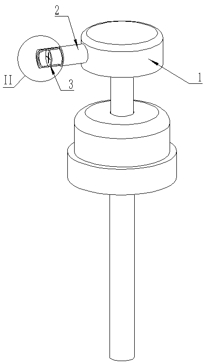 Pressing pump capable of preventing residues from dripping