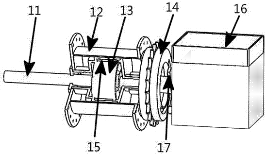 Rechargeable intelligent rear wheel lock for shared bicycle