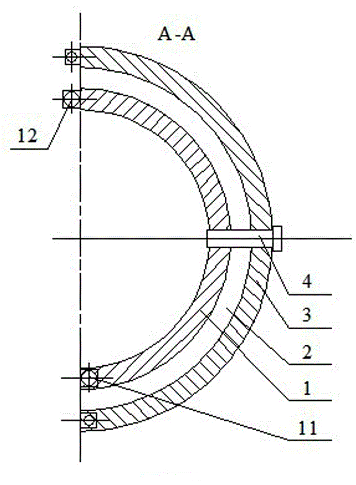 Combined type cavitation sound field measuring device for ultrasonic honing