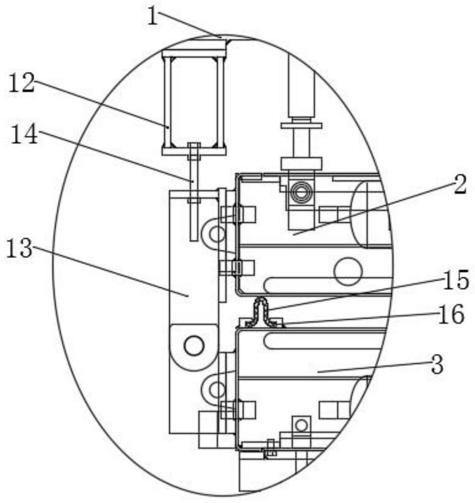 Intelligent papermaking machine partitioned steam humidifying device