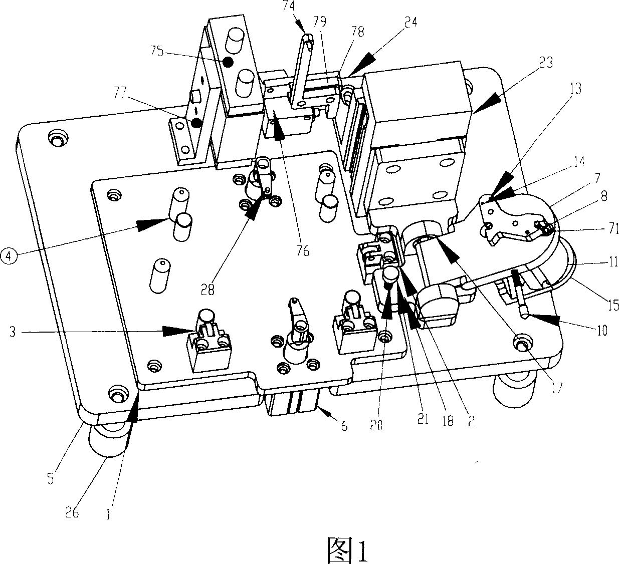 Turnover device