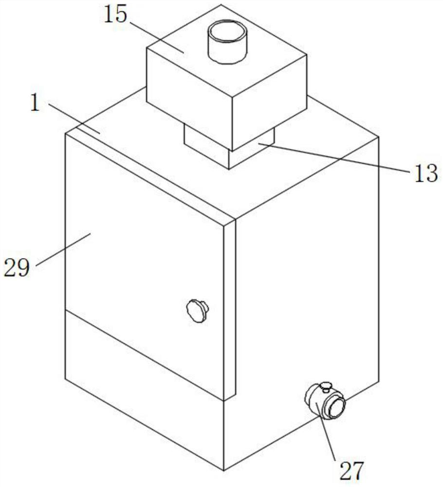 Spraying device for electronic cigarette shell production