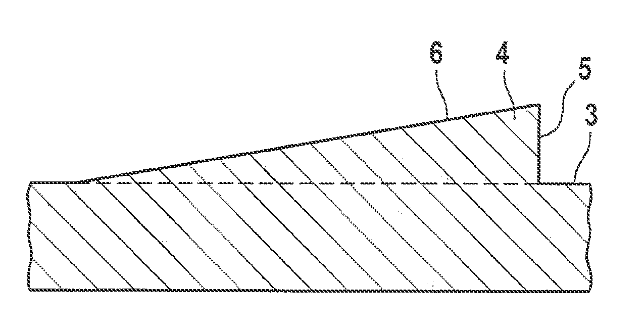 Intervertebral prosthesis with self-tapping fixing projections