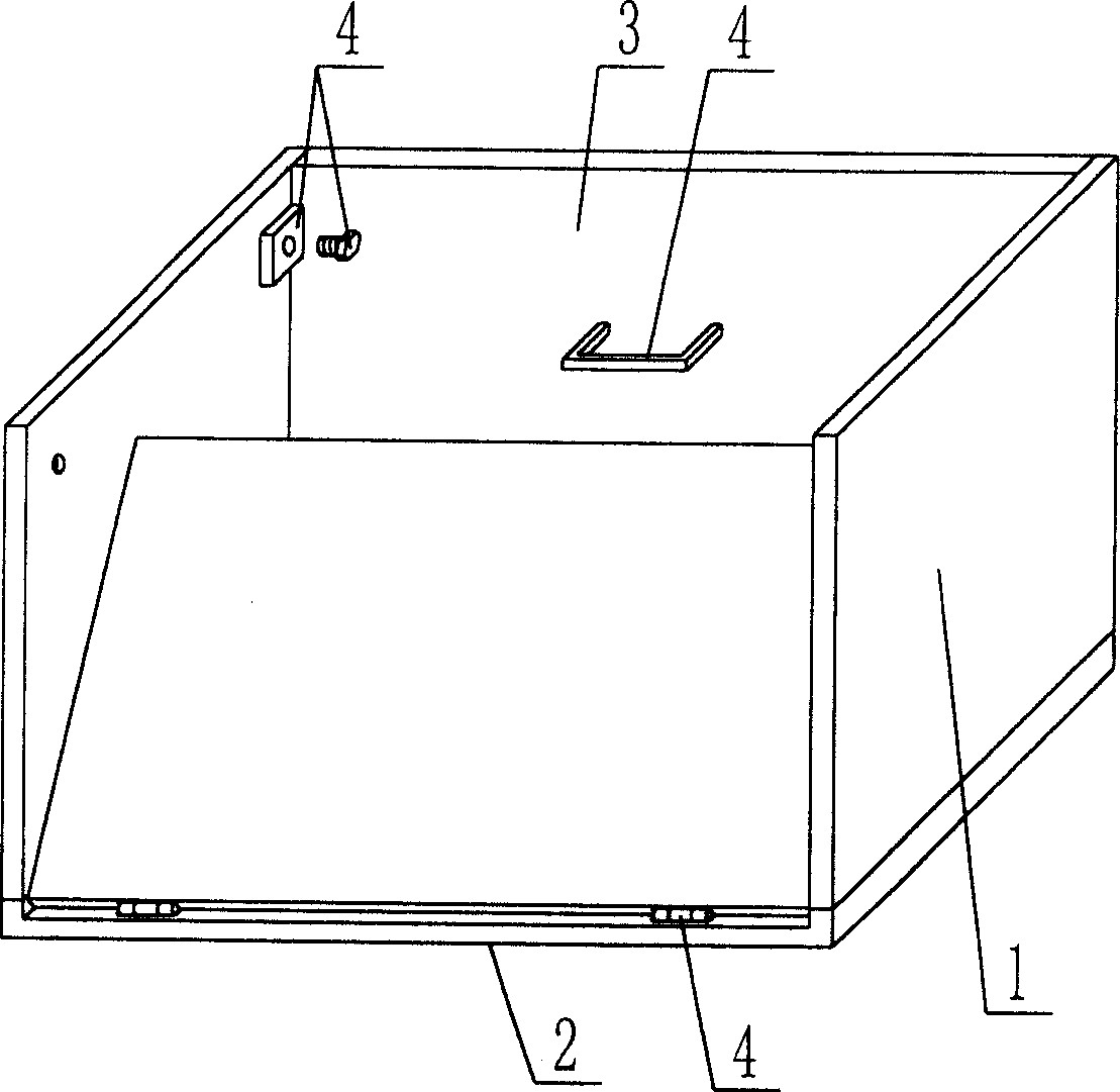 Forming die for component of die body