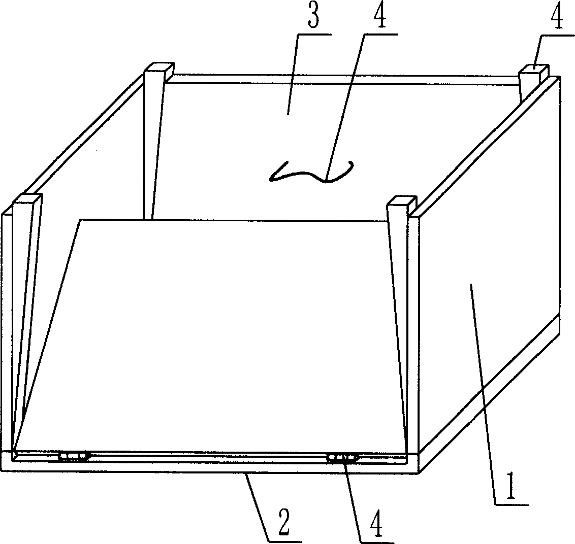 Forming die for component of die body