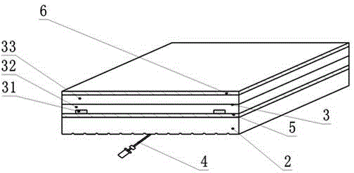 Compression-resisting anti-corrosion waterproof dampproof electric heat plate