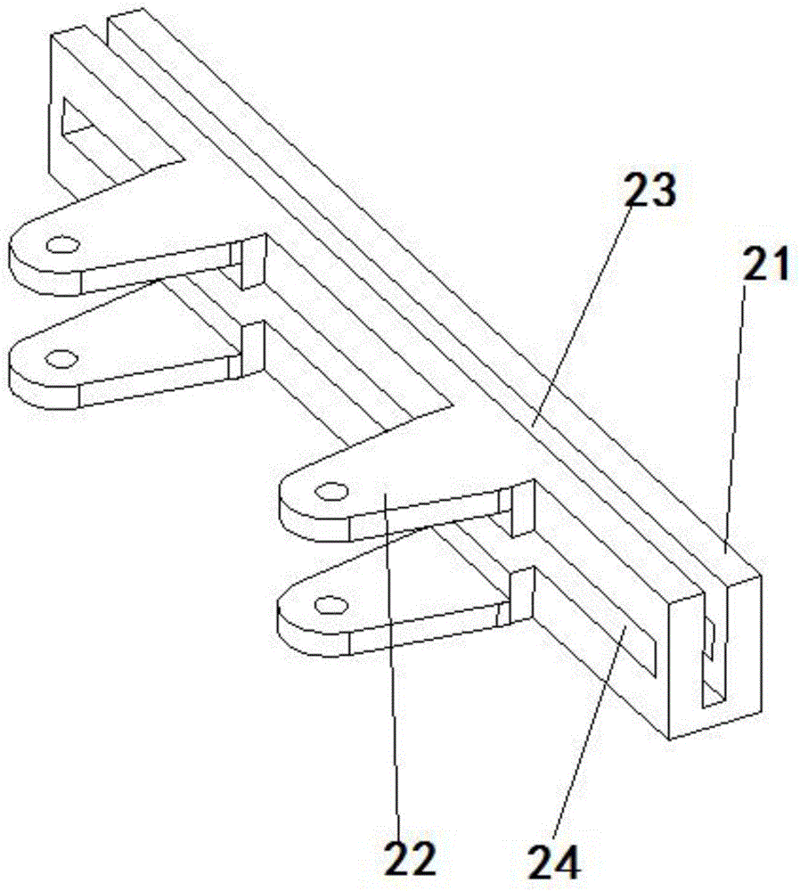 Lamp shade clamping device used for mounting landscape decoration street lamp