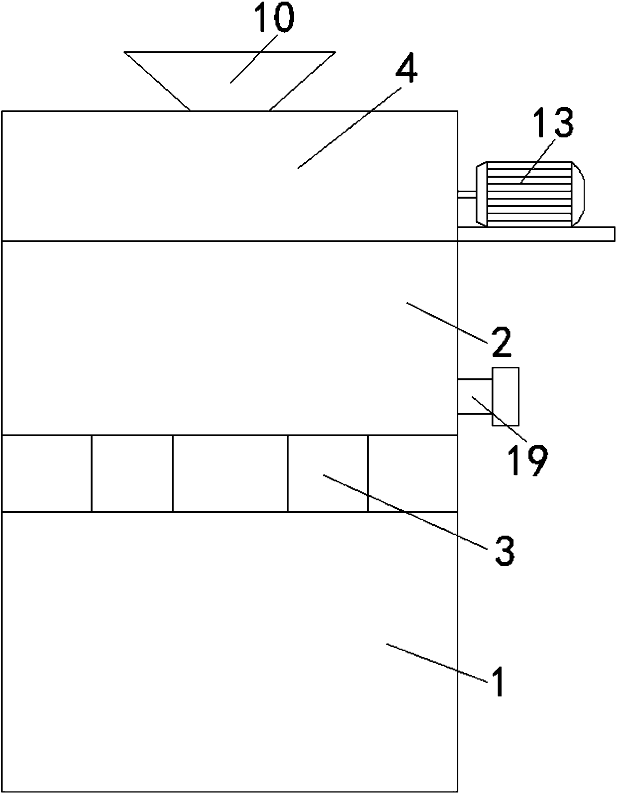 Efficient garbage incinerator capable of reducing garbage size and convenient to clean