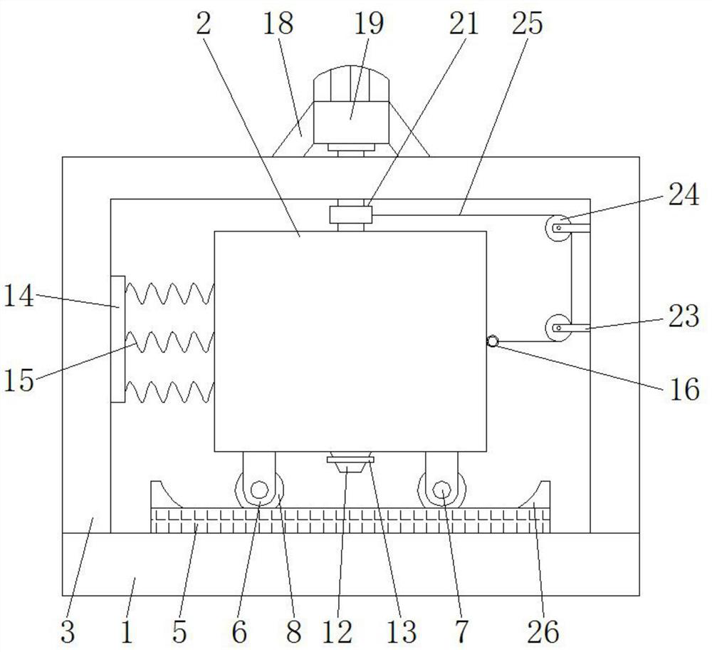 Stirring device for spraying paint raw materials in cable production