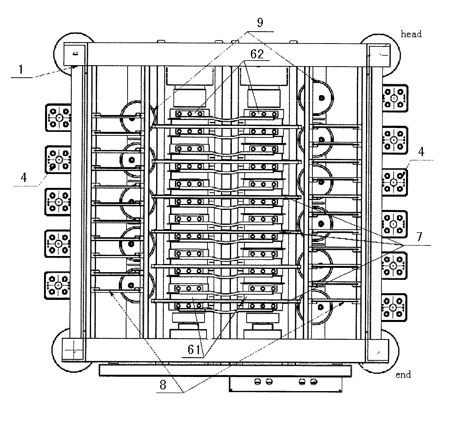 Self-cooled thyristor valve