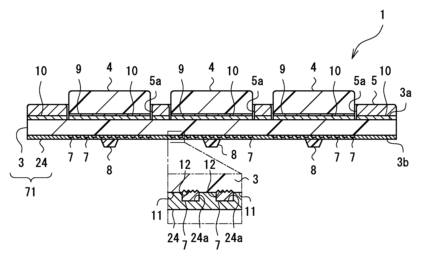 Key sheet, light blocking effect sheet, push button switch and key sheet manufacturing method