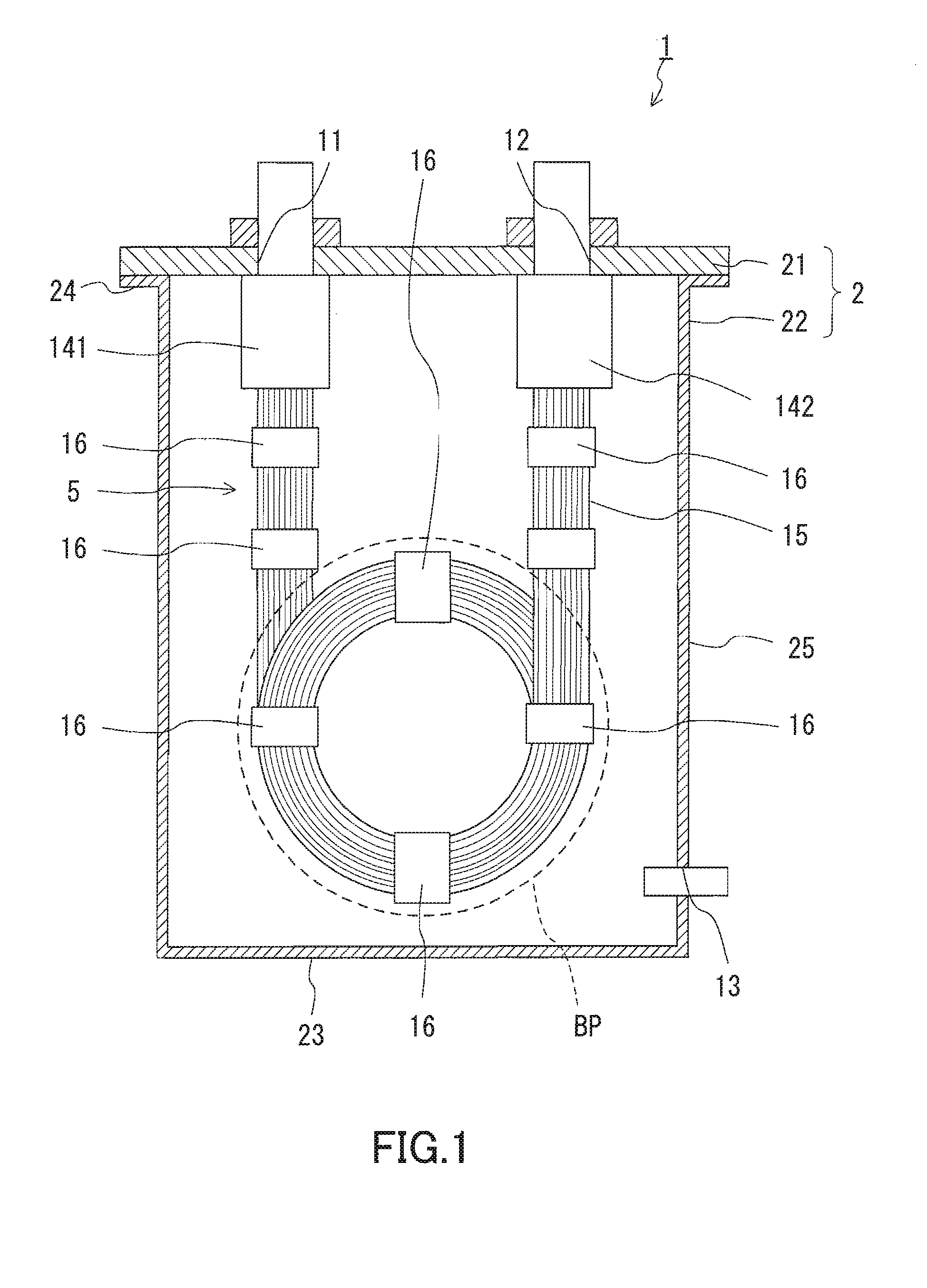 Gas removal device