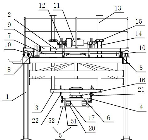 Pallet put-away machine