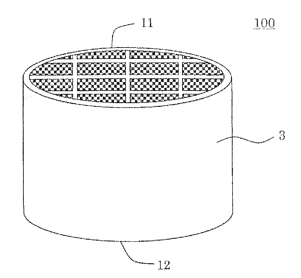 Honeycomb structure body