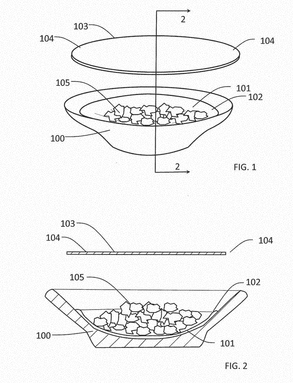 Healthy sandwich product and method for preparation