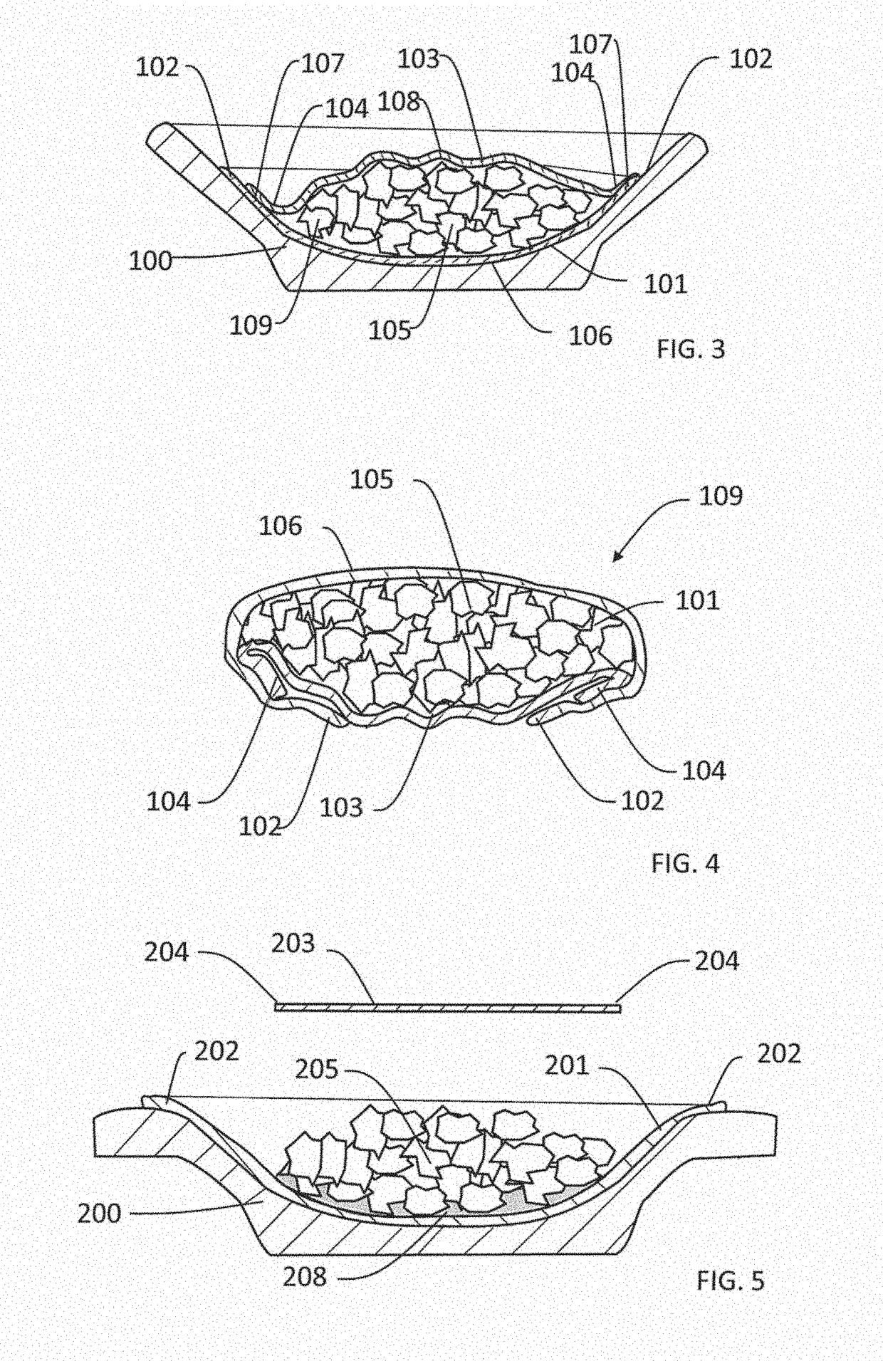 Healthy sandwich product and method for preparation