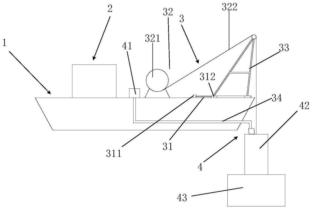 A double-unit hydraulic dredger