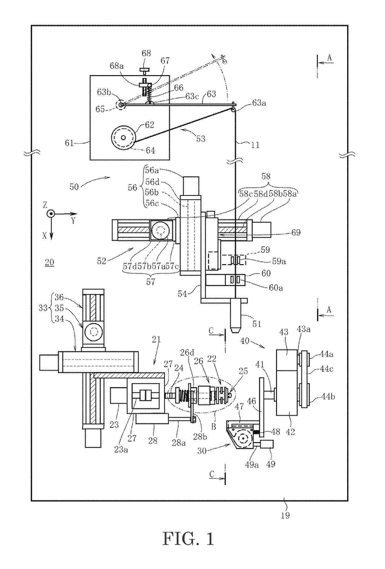 Coil winding device and method for manufacturing coil