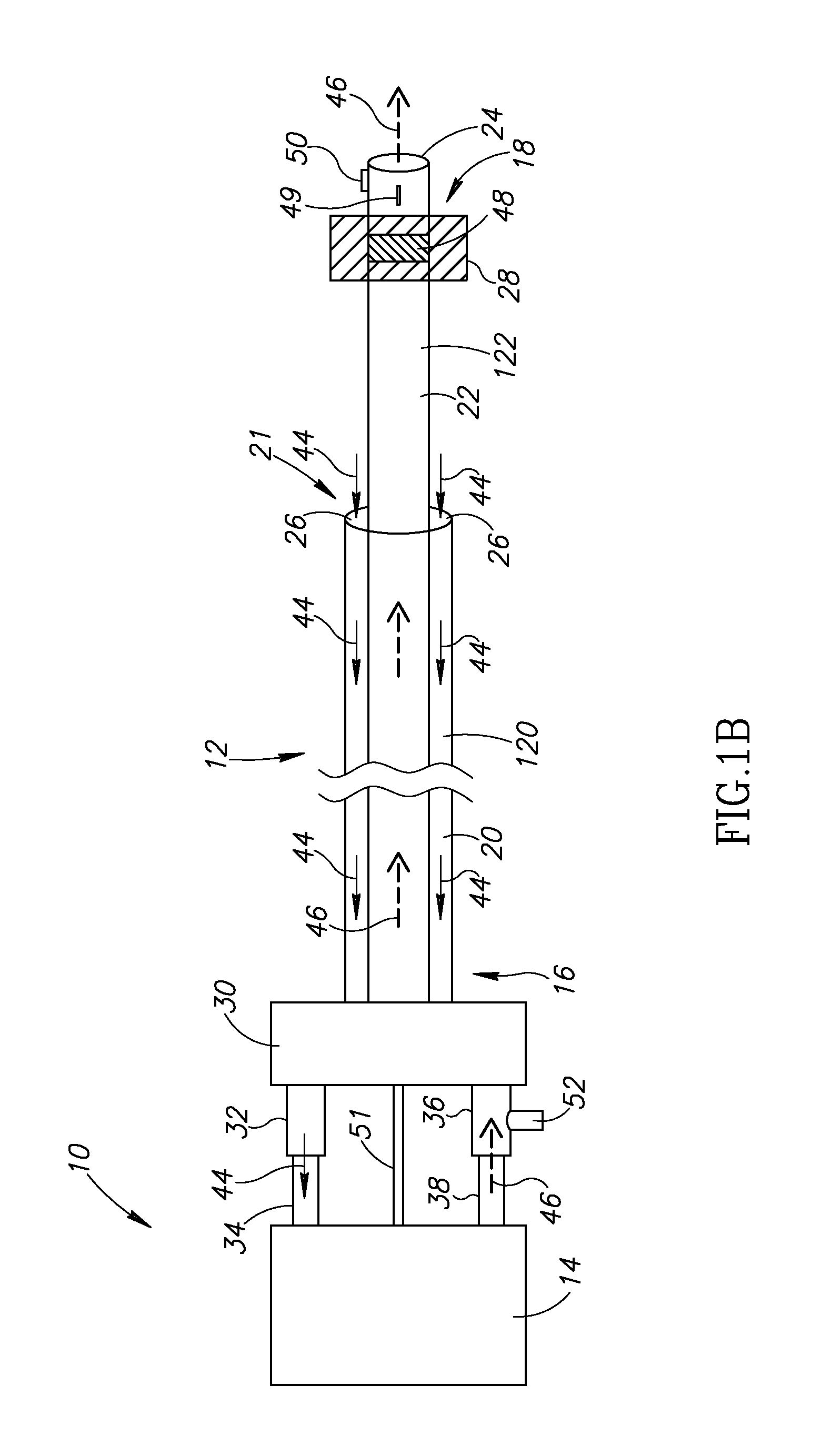 Variable length catheter for drug delivery