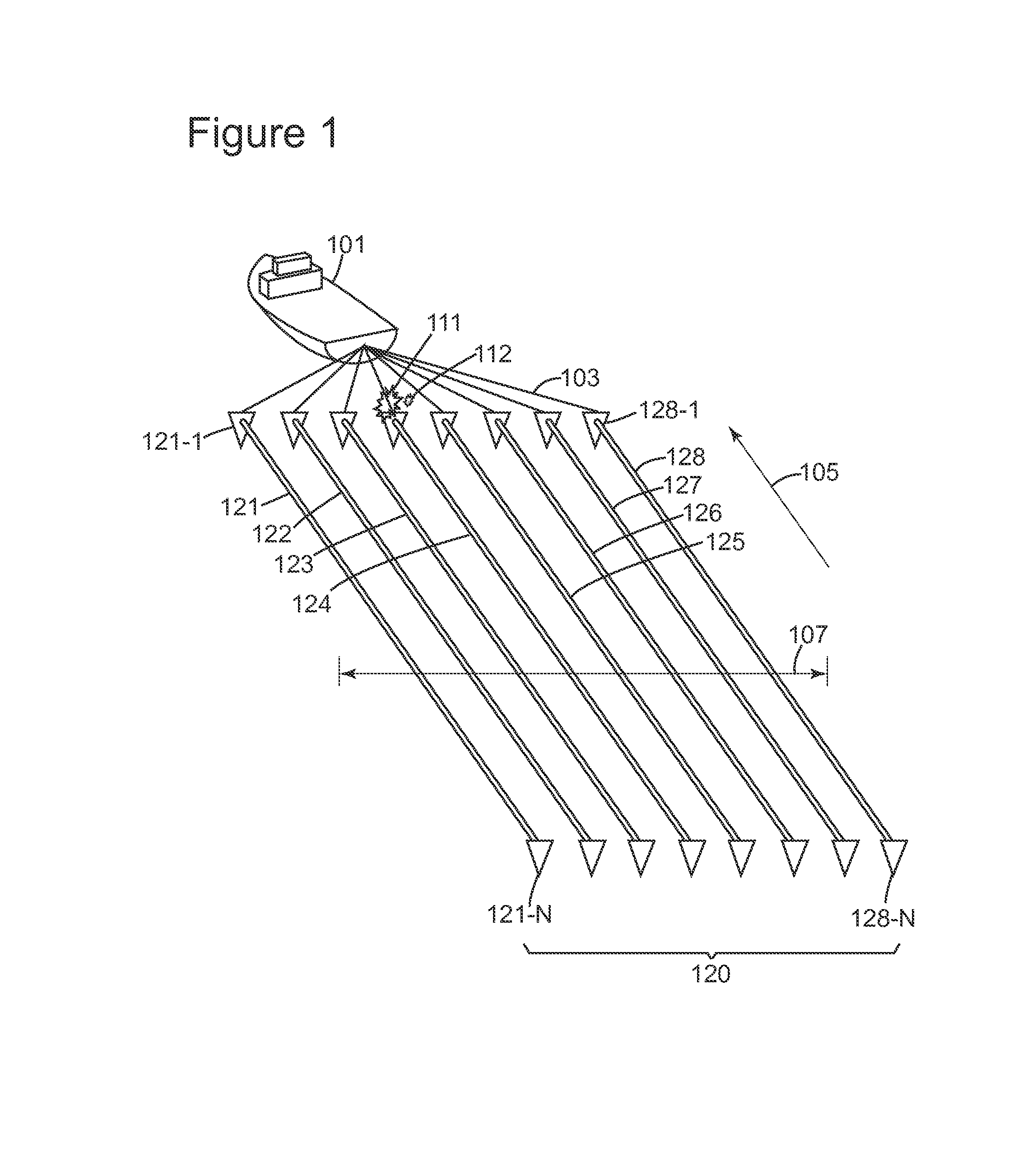 Horizontal streamer broadband marine seismic acquisition configuration and processing